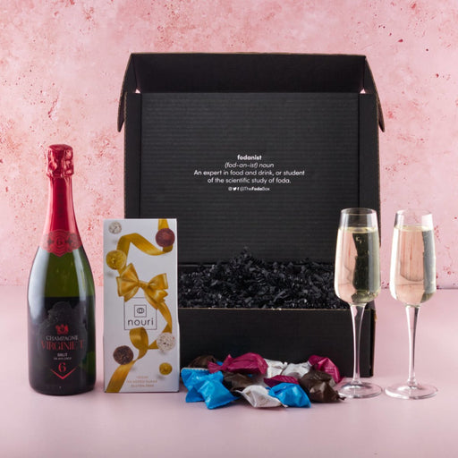 Valentines Champagne & Truffles Gift Hamper-1