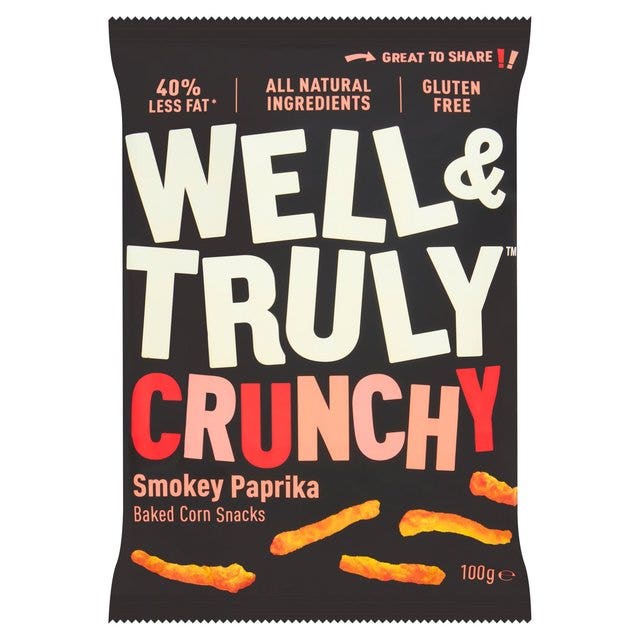 Well&Truly - Smokey Paprika Sticks 100g-1