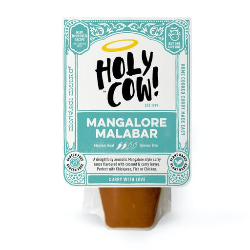 Case of 6 x 250g Mangalore Malabar Curry Sauce from Holy Cow.