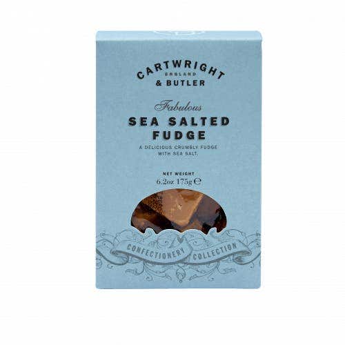 Case of 6 x 175g Cartwright & Butler Salted Caramel Fudge.