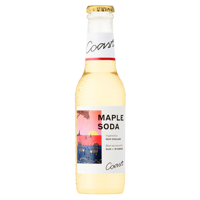 Case of 24 x 200ml Maple Soda from Coast Drinks.