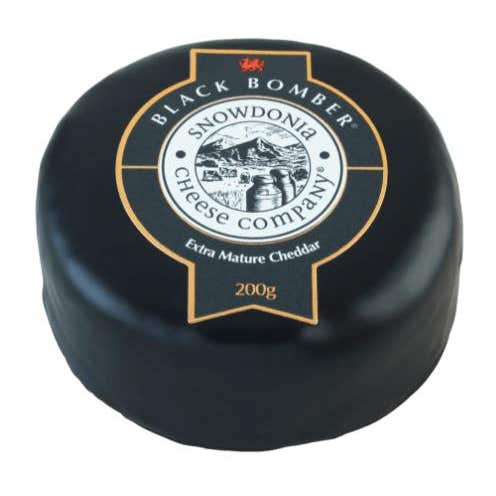 Case of 6 x 200g Black Bomber Cheese.