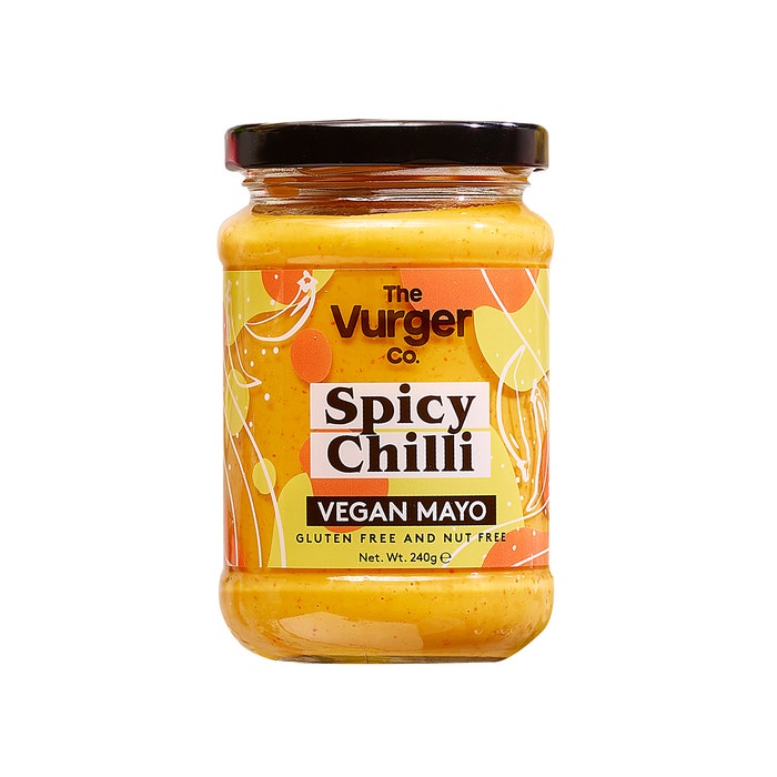 Case of 6 x 240g Spicy Chilli Vegan Mayo from The Vurger Co.