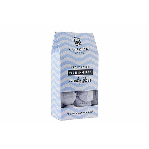 Case of 12 x 25g Candy Floss Vegan Meringues from London Apron.