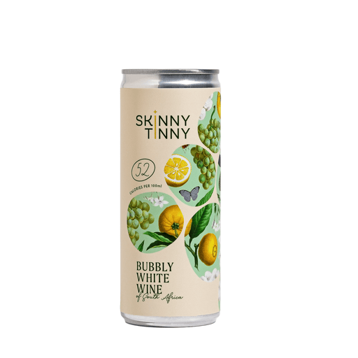 Bubbly White Wine 24 x 250ml - Skinny Tinny