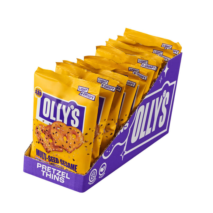 Olly's Wholesale - Multiseed Pretzel Thins 10 x 35g