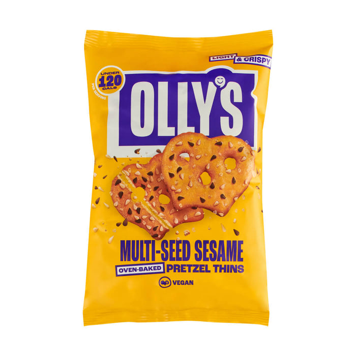 Olly's Wholesale - Multiseed Pretzel Thins 140g