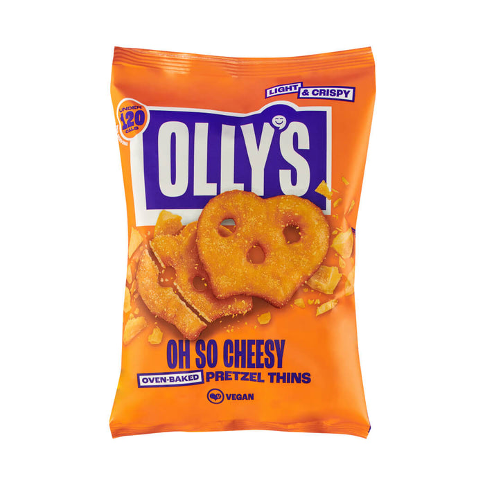 Olly's Wholesale - Vegan Cheese Pretzel Thins 140g