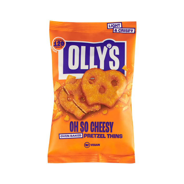 Olly's Wholesale - Vegan Cheese Pretzel Thins 35g