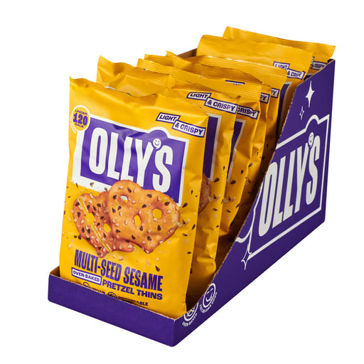 Olly's Wholesale - Multiseed Pretzel Thins 7 x 140g