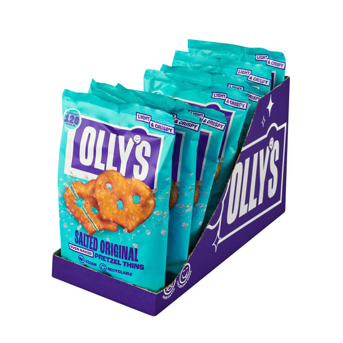 Olly's Wholesale - Original Salted Pretzel Thins 7 x 140g