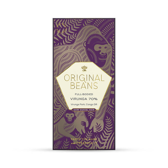 Original Beans Wholesale - Virunga Chocolate Bar 70% 13 x 70g