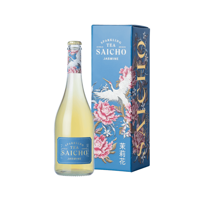 Wholesale Saicho Drinks Jasmine Sparkling Cold Brewed Tea 6 x 750ml with gift box