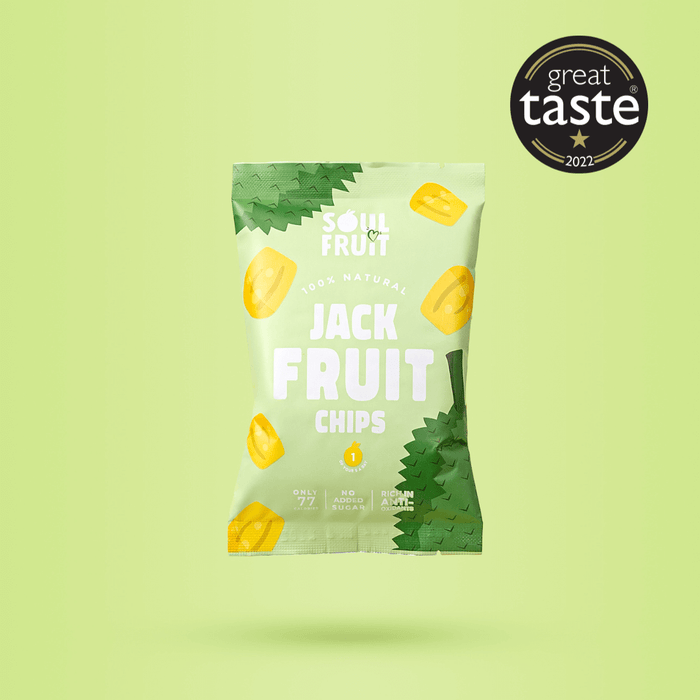 Soul Fruit Wholesale - Jackfruit Chips 10 x 20g Great Taste Award Winner