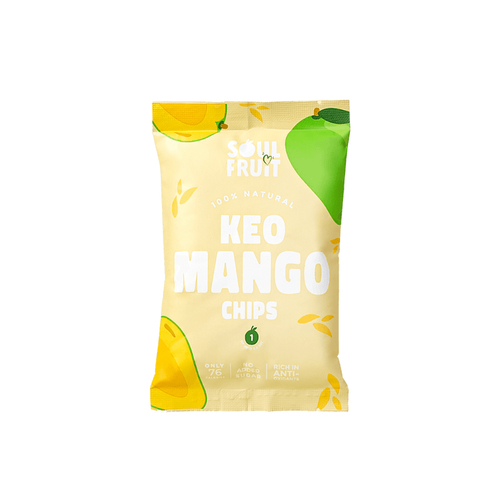 Soul Fruit Wholesale - Keo Mango Chips 10 x 20g
