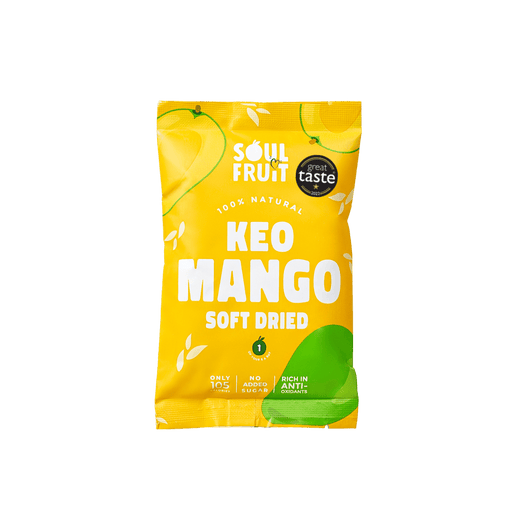 Soul Fruit Wholesale - Soft Dried Keo Mango 10 x 20g