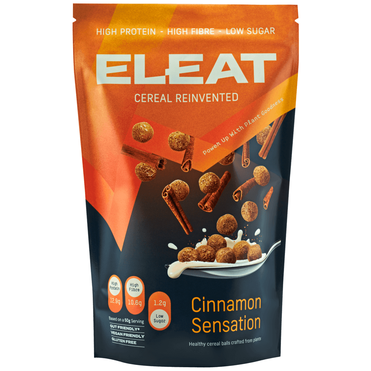 Wholesale Eleat Cereal Cinnamon Sensation 250g Pouch