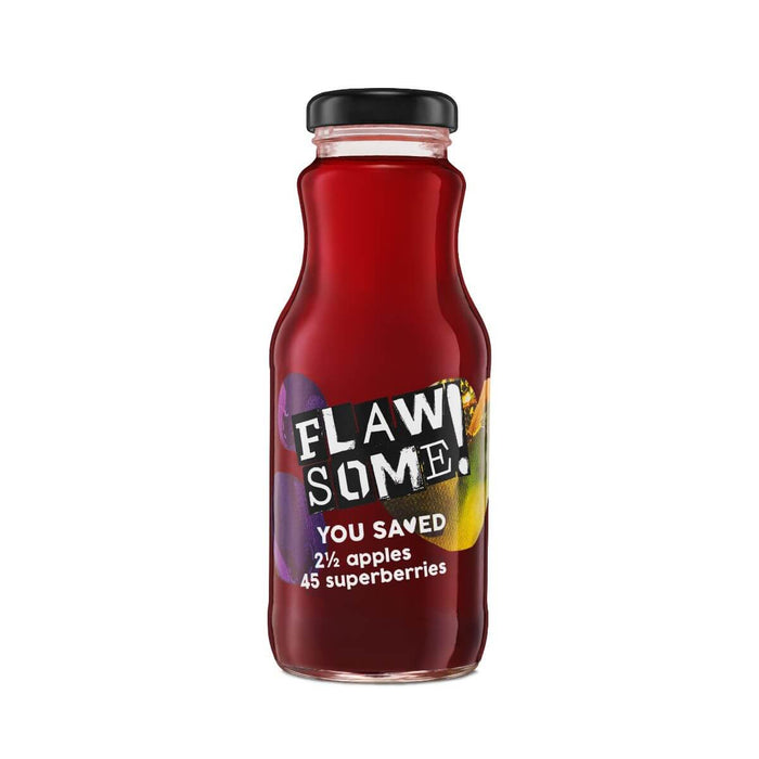 Wholesale Flawsome! Drinks Apple & Superberry Cold-Pressed Juice 12 x 250ml