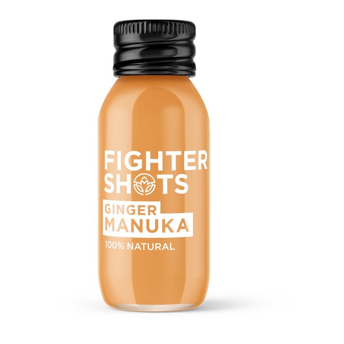 Fighter Shots - Ginger and Manuka Honey Shots 12 x 60ml