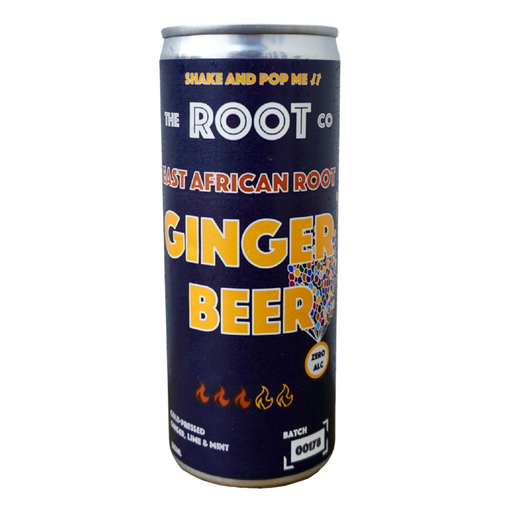 Case of 12 x 230ml East African Root Ginger Beer from The Root Co