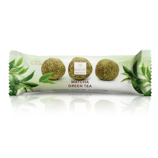 Case of 21 x 30g Matcha Green Tea Vegan Truffles from Corte Diletto UK.