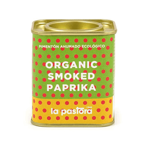 Case of 6 x 75g Organic Smoked Paprika from La Pastora.