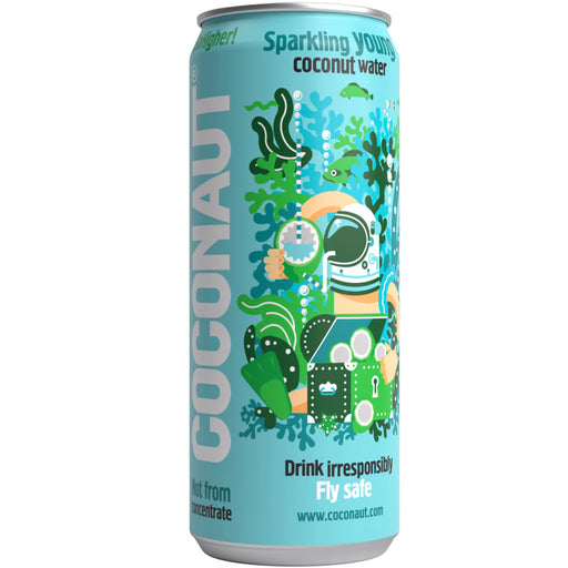 Sparkling Young Coconut Water 12x320ml - Coconaut